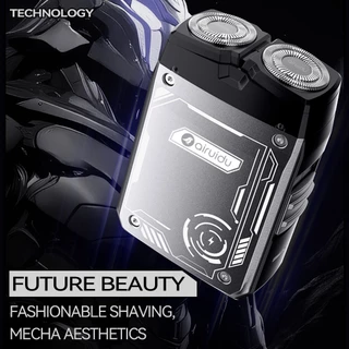 Airuidu ES01 ไซเบอร์พังก์ Electric Shaver เครื่องโกนหนวดไฟฟ้า ที่โกนหนวดไฟฟ้า เครื่องโกนหนวด ที่โกนหนวด หัวมีดโกน Type-C
