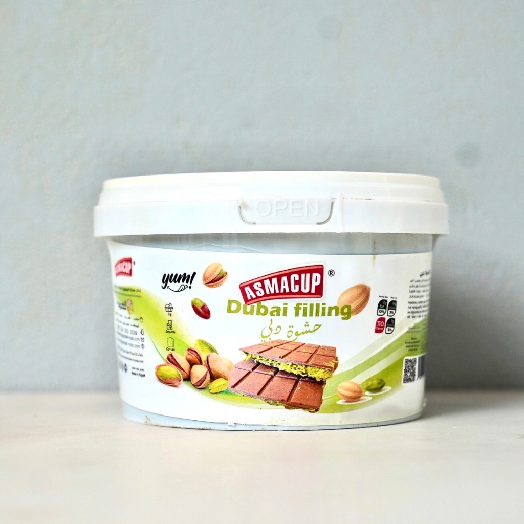 ASMACUP | DUBAI FILLING (Pistachio Chocolate Filling, 1 KG)