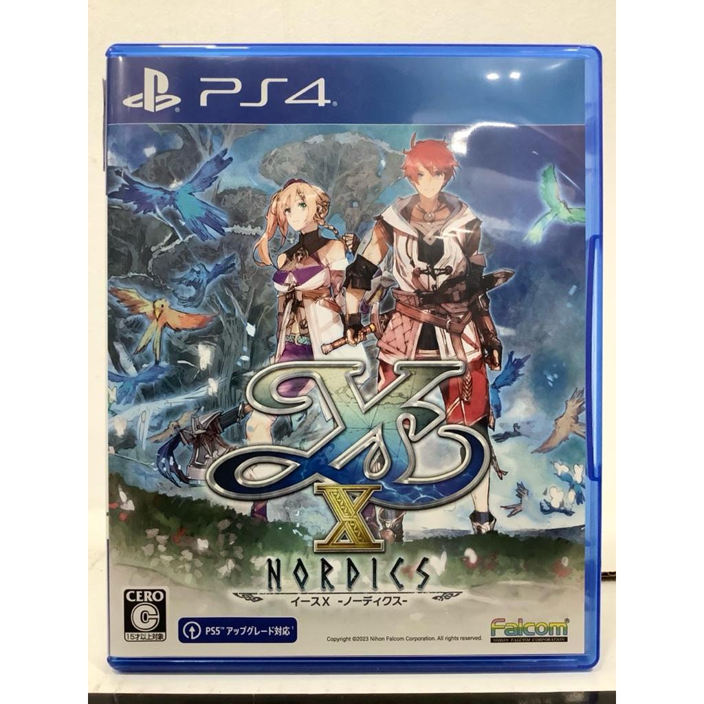 แผ่นแท้ [PS4] Ys X: Nordics (Japan) (EN : Unsupport) (PLJM-17277)
