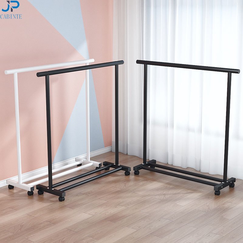 🔥🔥🔥ราวตากผ้า แขวนเสื้อผ้า Coat Rack ราวแขวนเสื้อผ้า โครงเหล็ก บาร์เดี่ยวใช้สำหรับห้องนอน แขวนเสื้อผ้าขาย