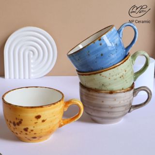 [ลดสูงสุด 80%] NP Ceramic แก้วเซรามิค แก้วกาแฟ จานรองแก้ว หล…