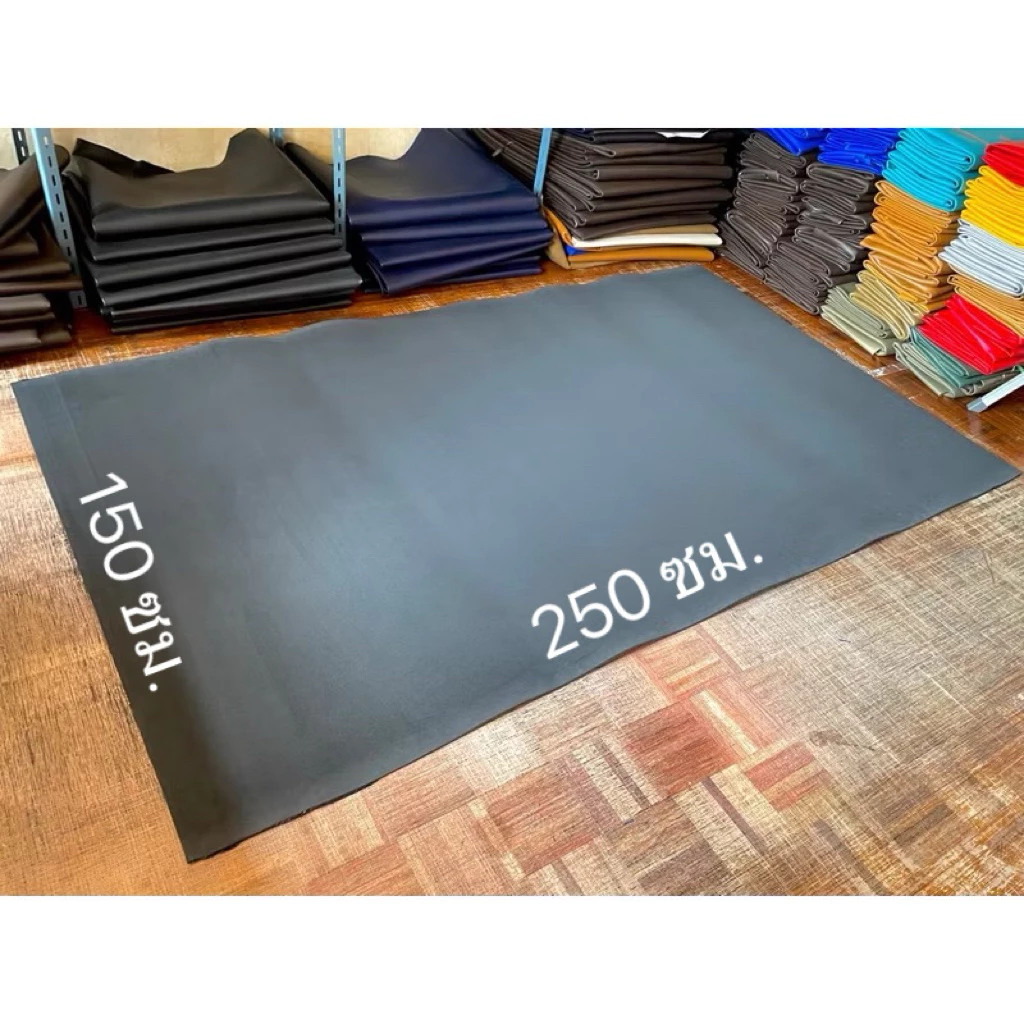 ( ขนาดใหญ่ที่สุด ) แผ่นยาง EVA ขนาด 150x250 ซม. สีดำ เรียบทั้ง 2 หน้า แผ่นปูพื้น แผ่นปูรองกันกระแทก