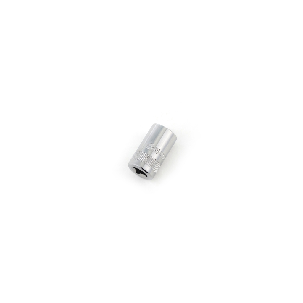 SATA ลูกบล็อก สั้น รู 1/4“ เบอร์มิล หกเหลี่ยม ราคาต่อลูก ขนาด 4-14 มม. ยาว 24.5มม.