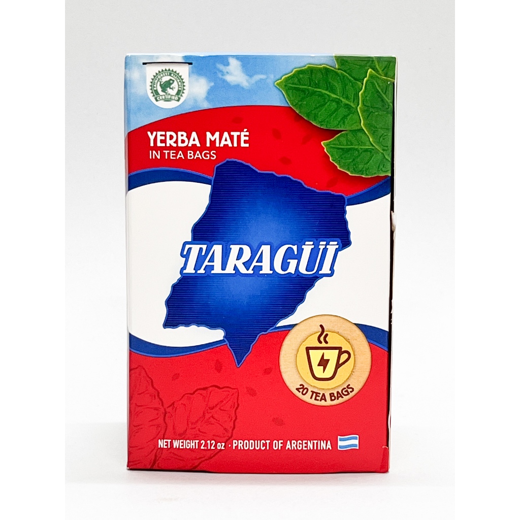 Yerba Mate Taragüi แบบซองชง 20 ซอง | ชาเยอร์บามาเต้จากอาร์เจนตินา | Taragüi Mate Cocido Tea Bags