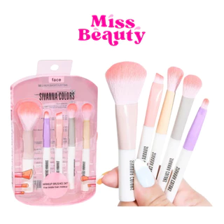 BR07 Sivanna Colors 5-Pieces Makeup Brushes Set ซีเวนน่า 5-พีส เมคอัพ บรัชเชส เซท เซ็ตแปรงแต่งหน้า