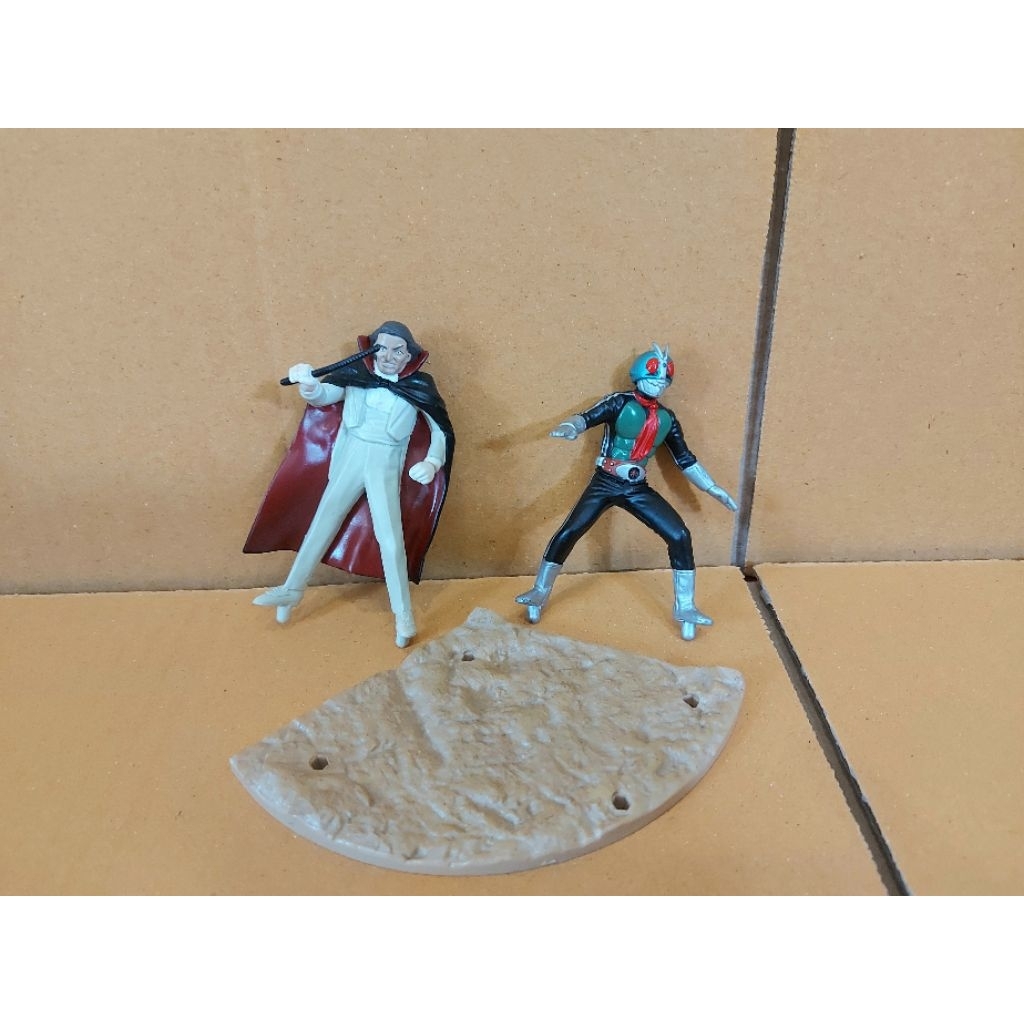 งานฉากkamenrider v1และดร.ชินิกามิ งานbanpresto