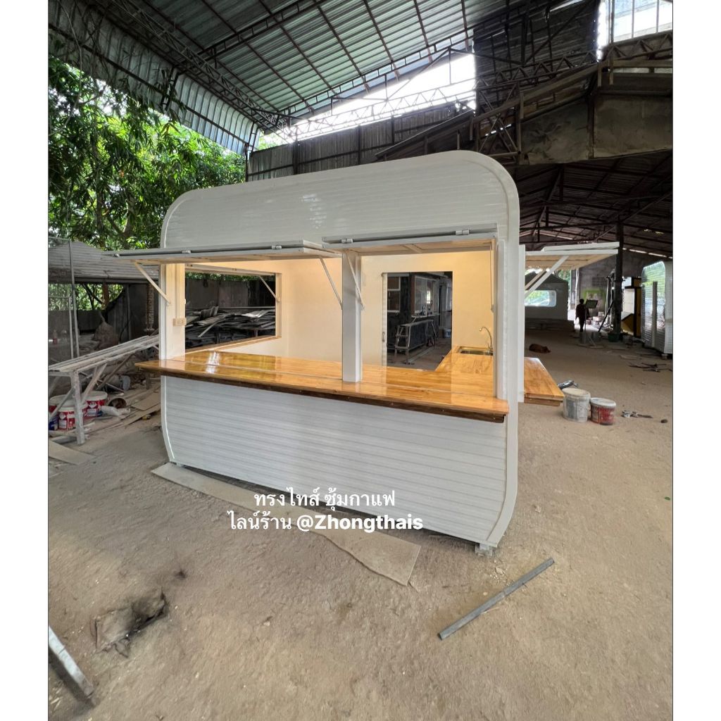 ซุ้มกาแฟ ร้านขายของ ซุ้มขายขิง มินิมอล