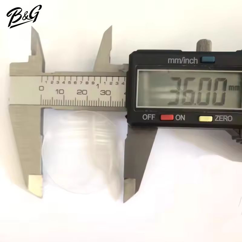 อะไหล่กระจกหน้าปัดหน้าฬิกาแบบแบนราบ หนา 1.5 mm มีขนาดเส้นผ่าศูนย์กลาง 26.0 ถึง 36.5 มิล (ไม่ใช้ฟิล์มกระจกไม่มีกาวในตัว) - รูปที่ 4