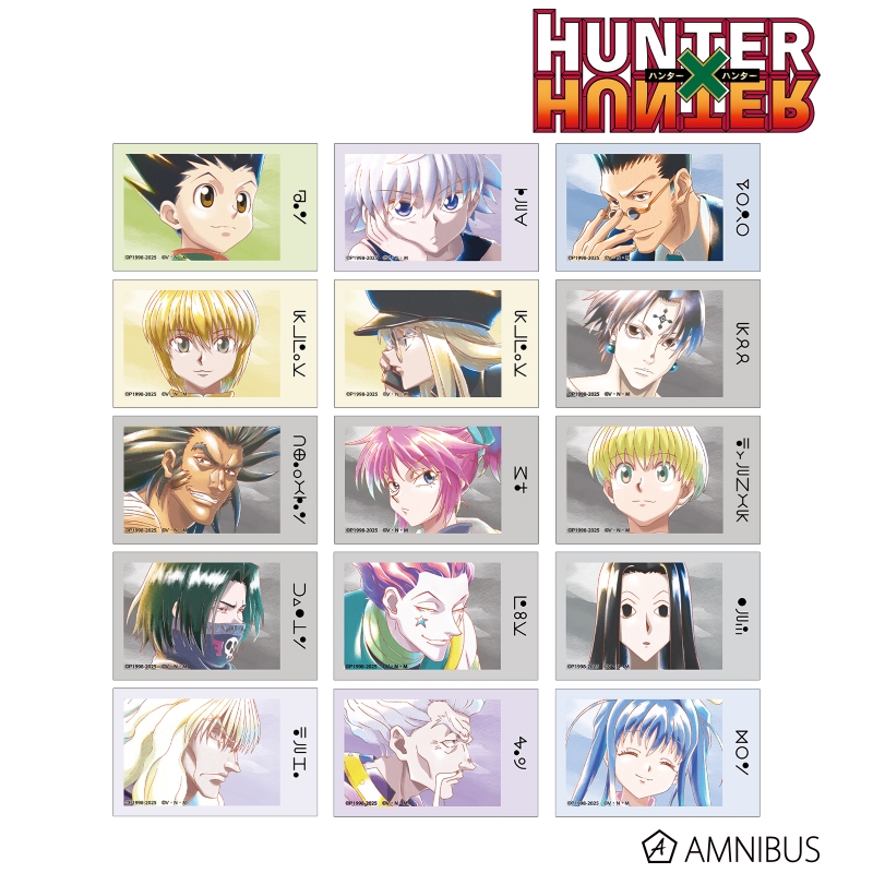 (1 ซอง) Hunter X Hunter | Ani-Art card aqua label (card ver.) มี 15 แบบให้สะสม 1 ซองได้การ์ด 1 ใบ
