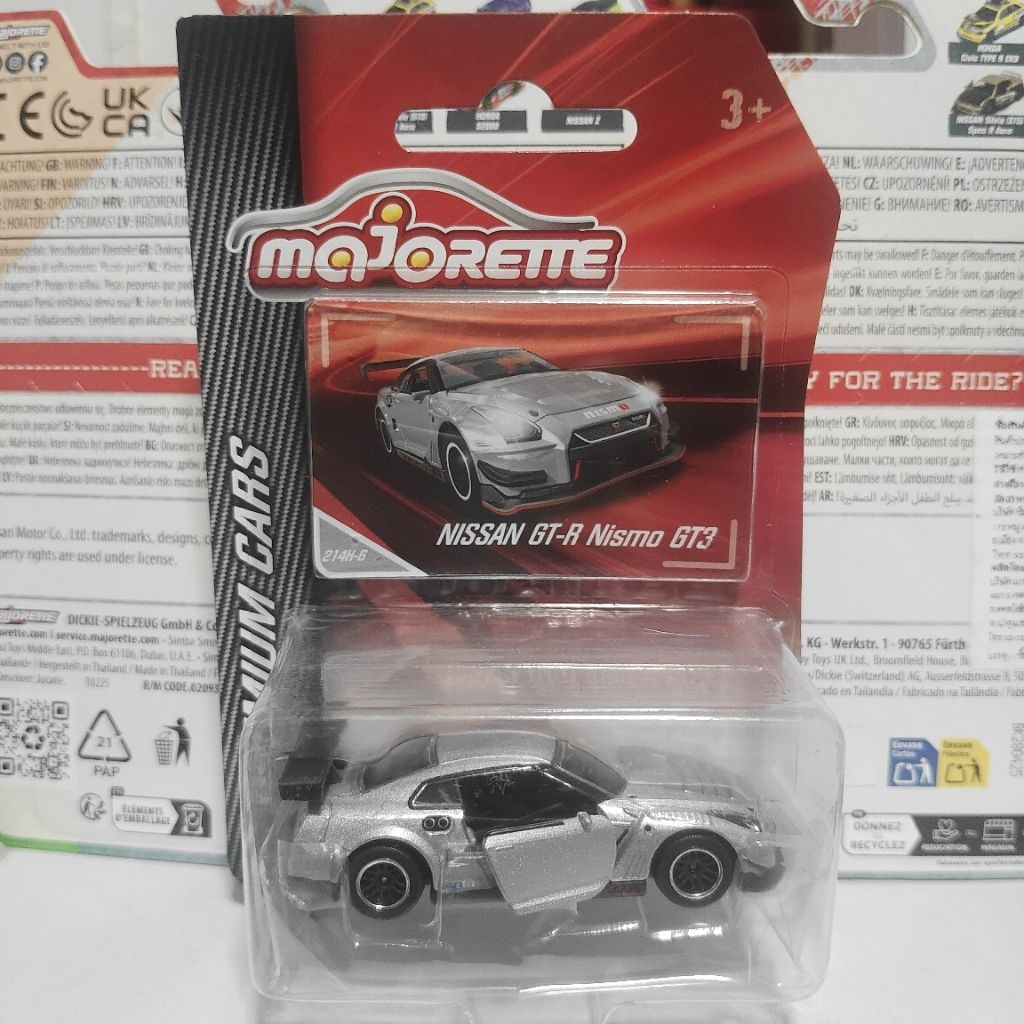 Majorette Nissan GT-R nismo GT3 ซาแมก หายาก (ในแพค)