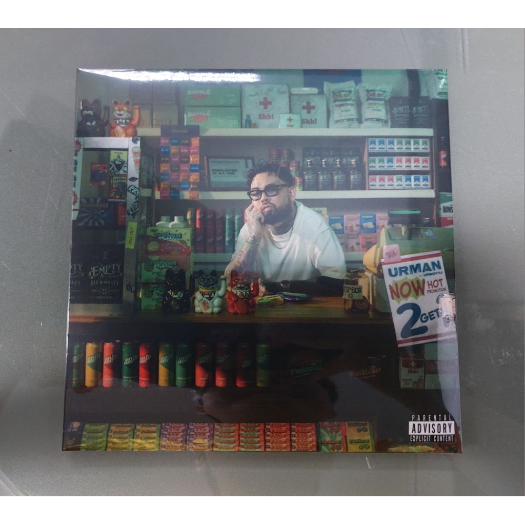 CD UrboyTJ อัลบั้ม URMAN (ยังอยู่ในซีล)