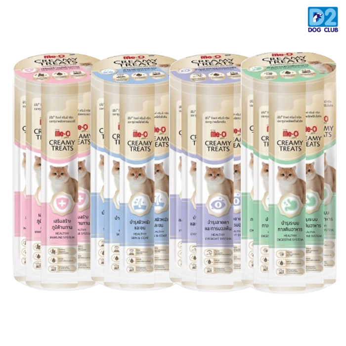 Me-O Gold Creamy แบบกระปุก ขนาดบรรจุ 15 กรัม x 36 ซอง  ขนาด 15g x 20 ซอง