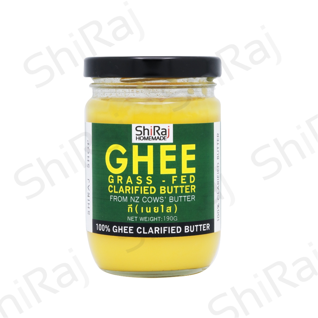 Grass fed ghee Clarified NZ Butter กี 190g(เนยใสจากวัวกินหญ้า) / KETO FAT
