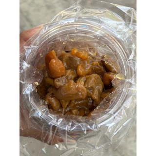 บ๊วยดองเค็ม เนื้อล้วน ไม่มีเม็ด น้ำหนักกระปุกละ 1 kg. สำหรับร้านค้าชงน้ำ ทำอาหาร