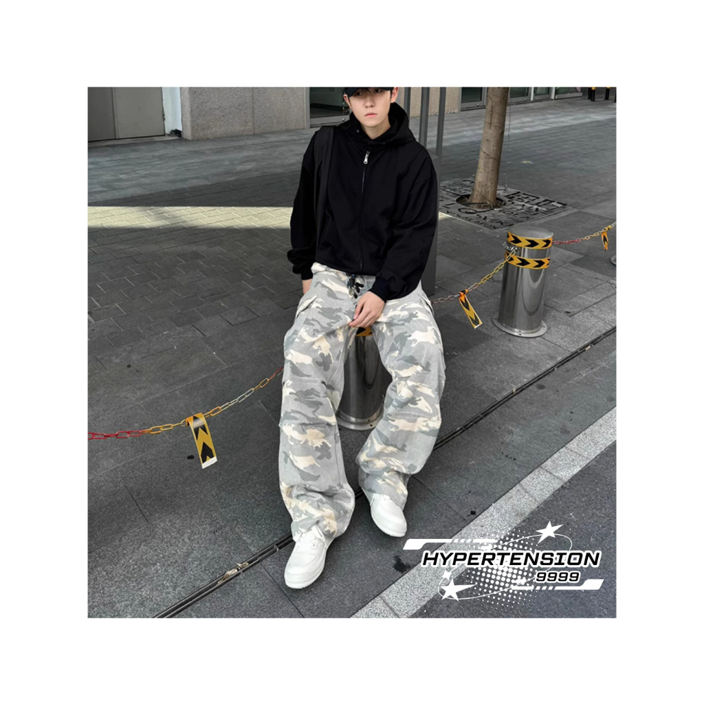 Baggy Camo Street Wear Pants