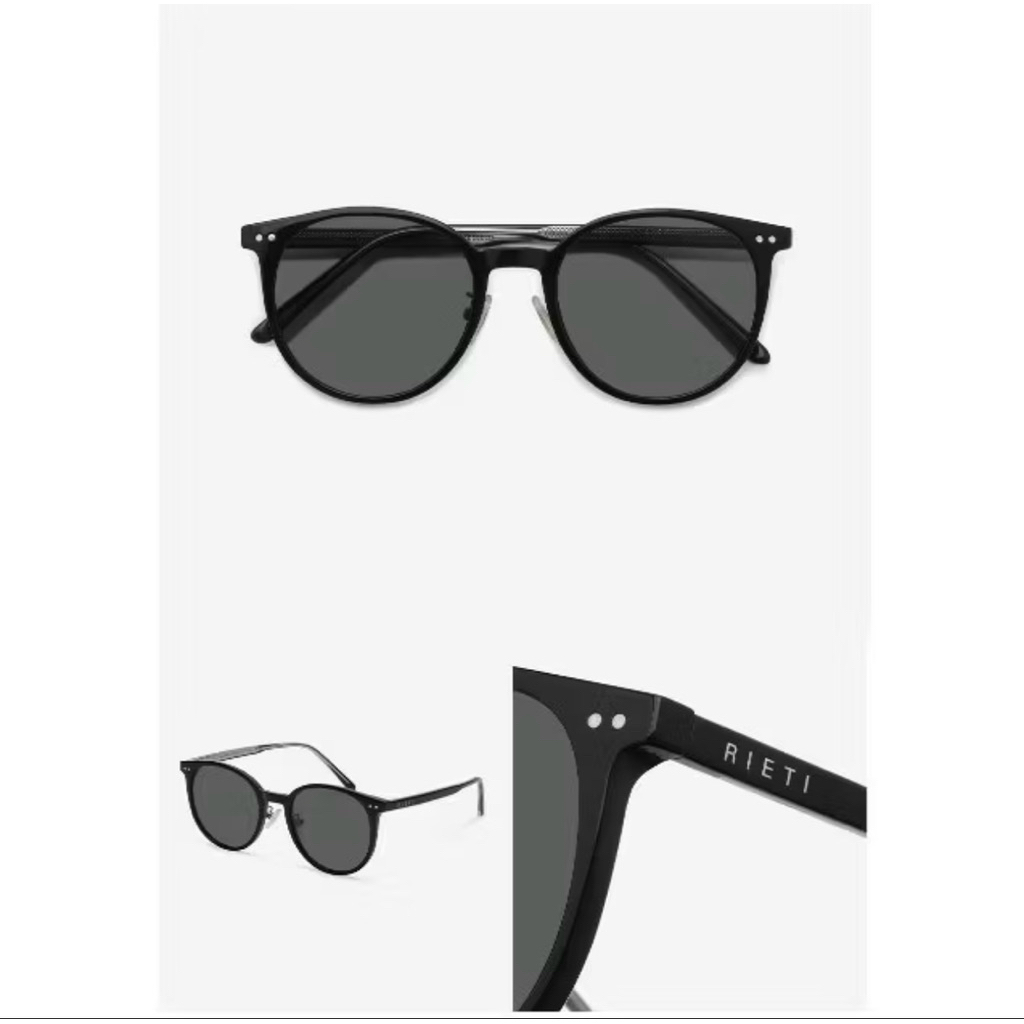 Rieti BIJOU RT 4027 แว่นกันแดดสีดำ  ของใหม่