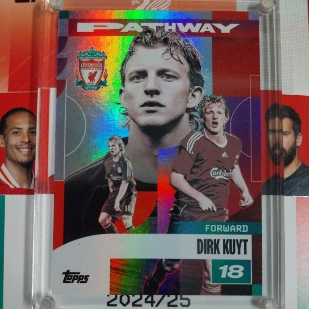 การ์ดบอล Liverpool team set 2025