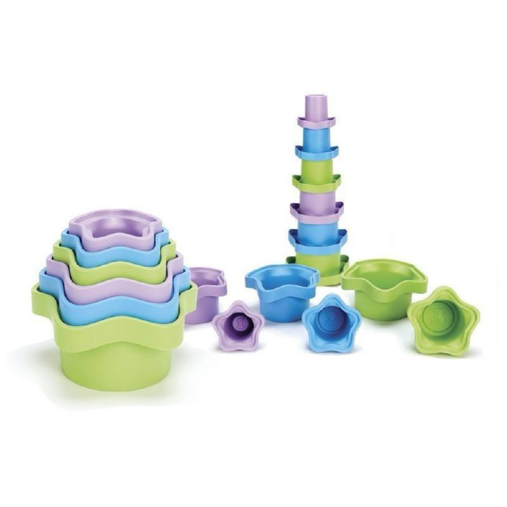 ของเล่นGreen Toys Stacking Cups