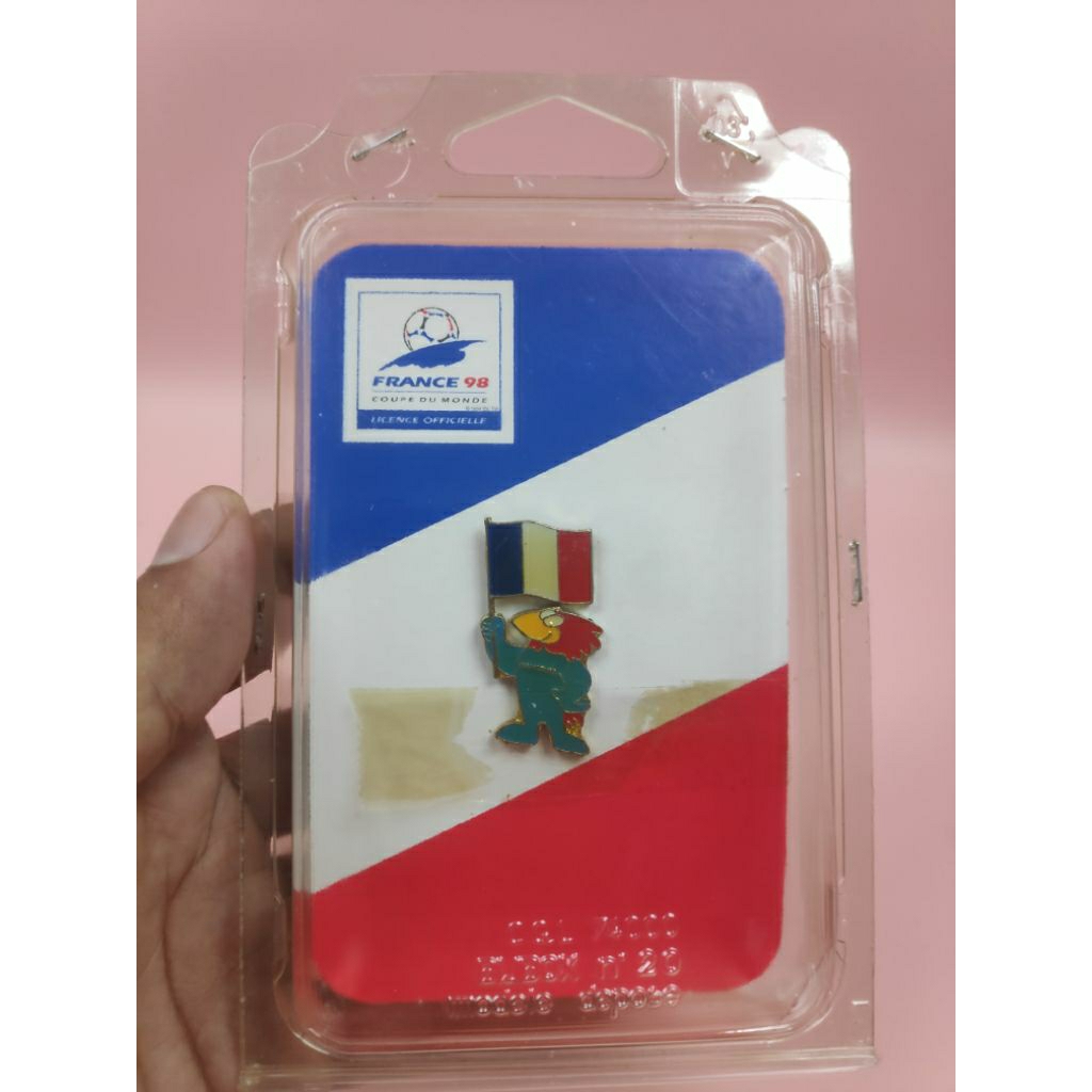พิน France 98 ทีมชาติ ฝรั่งเศส 😂เลื่อนผ่านคือพลาด กดซื้อคือเฮง😂
