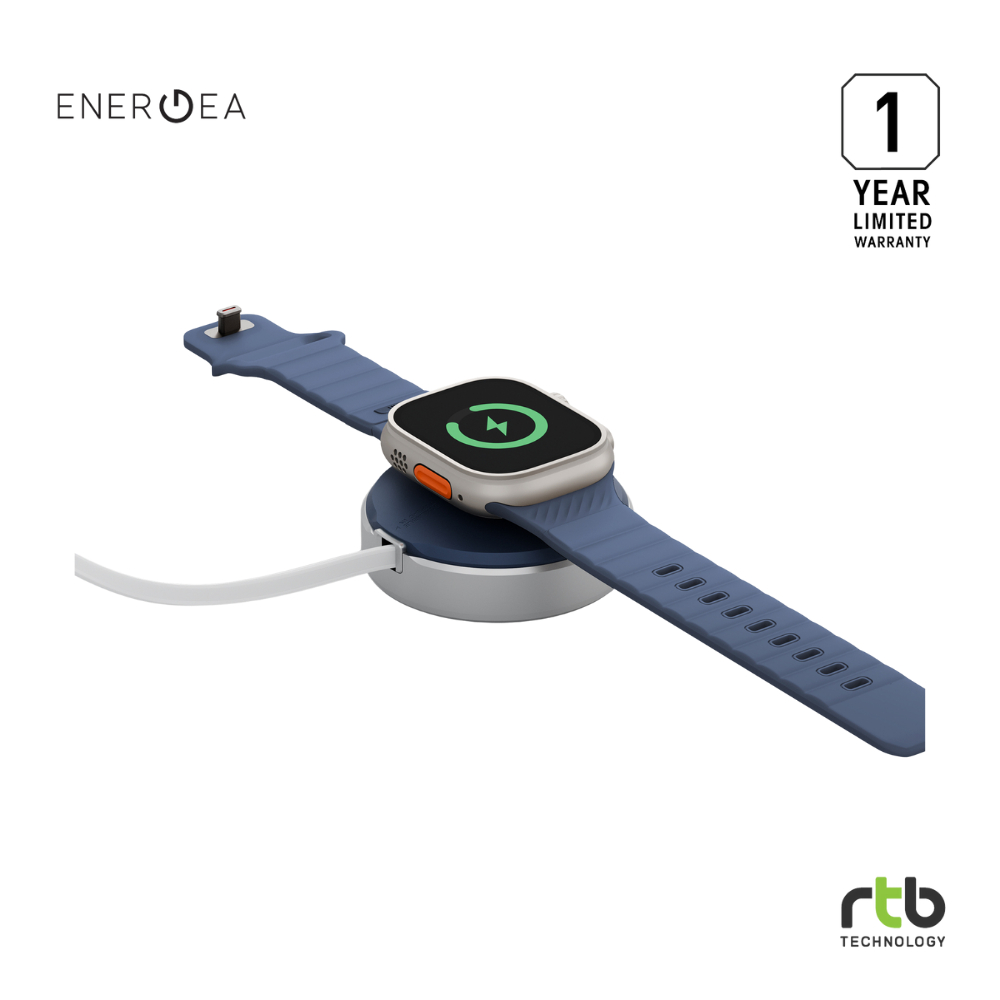 Energea MagDuo Arc แท่นชาร์จ ไร้สายแบบแม่เหล็ก พร้อมสายชาร์จ พกพาสะดวก USB C 2 in 1 Wireless Charger - รูปที่ 3