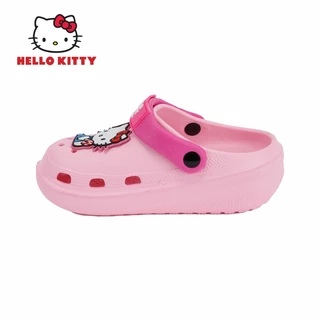 Hello Kitty รองเท้าหัวโตคิตตี้ รองเท้าแตะรัดส้น สำหรับเด็กหญิง ลายคิตตี้ รุ่นKTL-530