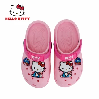 Hello Kitty รองเท้าหัวโตคิตตี้ รองเท้าแตะรัดส้น สำหรับเด็กหญิง ลายคิตตี้ รุ่นKTL-530