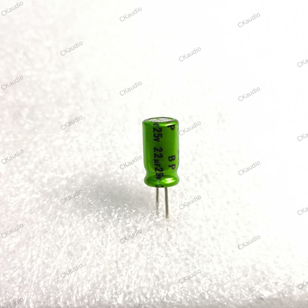 22UF 25V nichion PB MUSE ออดิโอเกรด ตัวเก็บประจุคาปาซิเตอร์ ขายาว