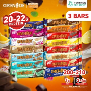 Grenade Carb Killa Protein Bar 3 Bar - โปรตีนบาร์ ขนมคลีน 3 บาร์