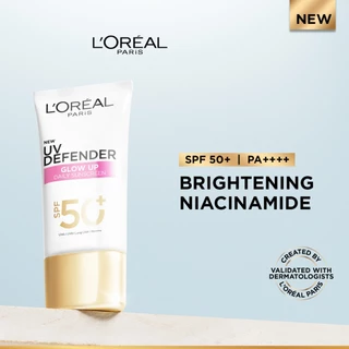 L'OREAL - Paris UV Defender Bright & Clear (Pink) 50 ml.