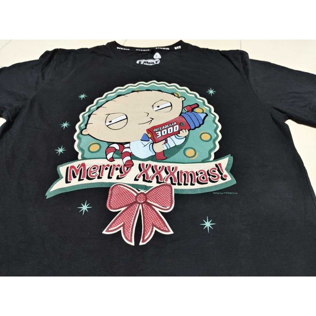 💜ตูนส์💜อก44ยาว29"/family  guys เสื้อยืดมือ2 แบรนด์ วินเทจ การ์ตูน วง ลายมันส์