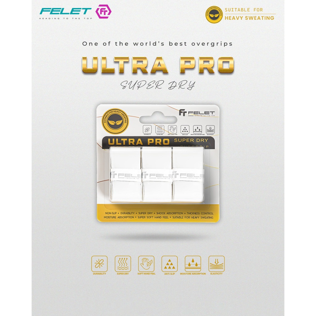 กริป FELET 𝗨𝗟𝗧𝗥𝗔 𝗣𝗥𝗢 𝗚𝗥𝗜𝗣 𝗦𝗨𝗣𝗘𝗥 𝗗𝗥𝗬