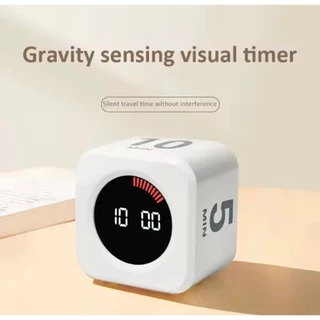Pomodoro Digital Timer-ฝักบัวอาบน้ําห้องครัวน่ารัก Silent Flip Timer นาฬิกา Gadgets สมาร์ทจับเวลาไข่เตาอบอุปกรณ์ทําอาหาร