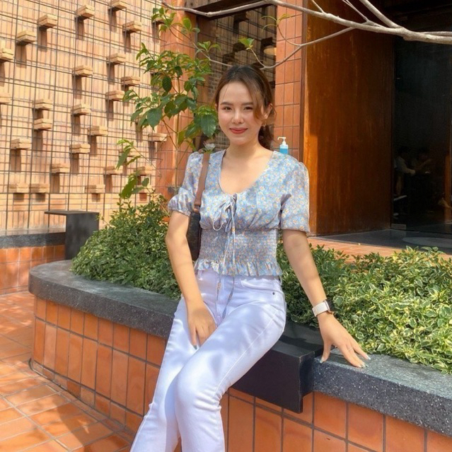 MyWay Brand : Top เสื้อ Square Bubble