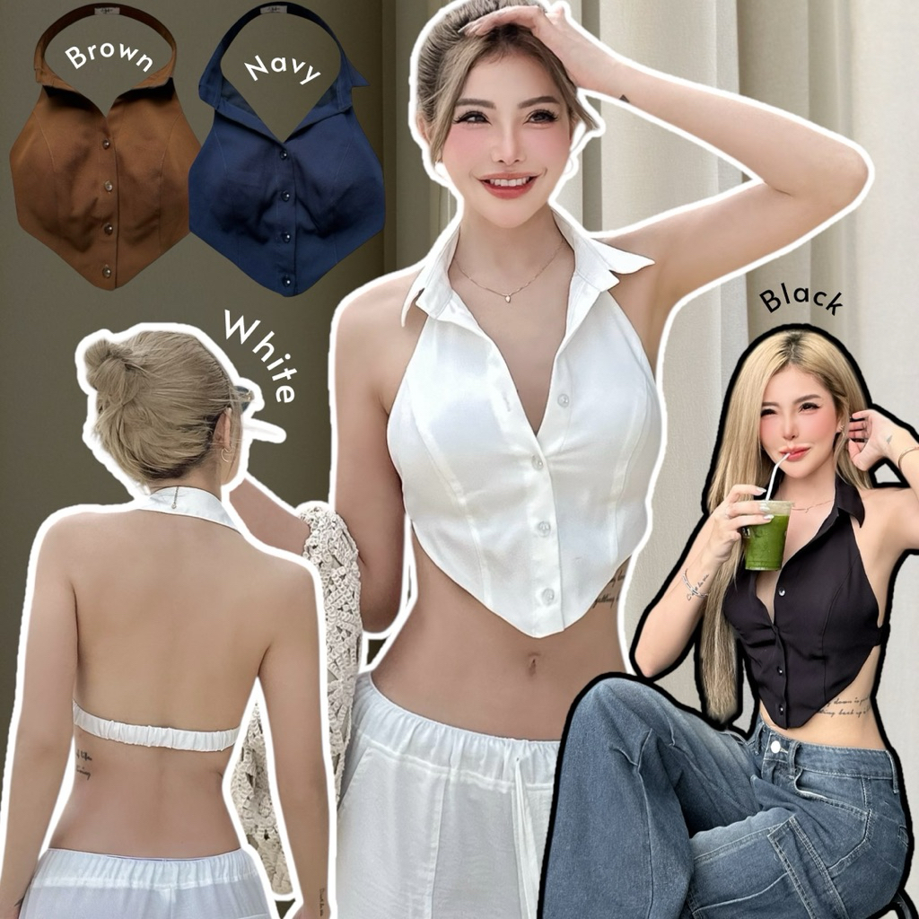 HH750🔥 Allura Backless Top (490.-)