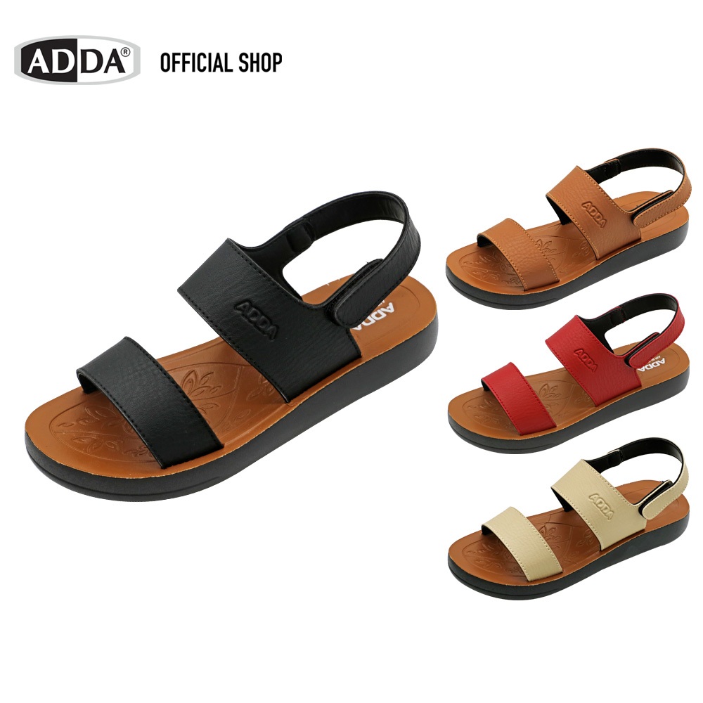 ADDA รองเท้าแตะ รองเท้าลำลอง สำหรับผู้หญิง แบบรัดส้น รุ่น 93W01W1 (ไซส์ 4-7)
