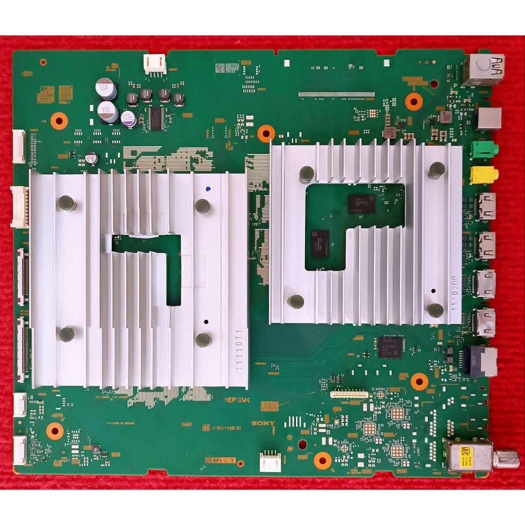เมนบอร์ดทีวี SONY สำหรับรุ่น XR-55X90J พาสบอร์ด 1-010-115-31