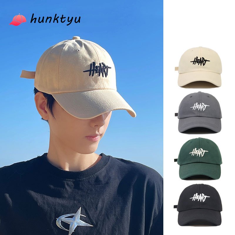 COD💕 หมวกเบสบอล  กลางแจ้ง  ท่องเที่ยว  หมวกกันแดด  งานปัก  อเนกประสงค์  หมวกทรงปีกกว้าง.hunktyu