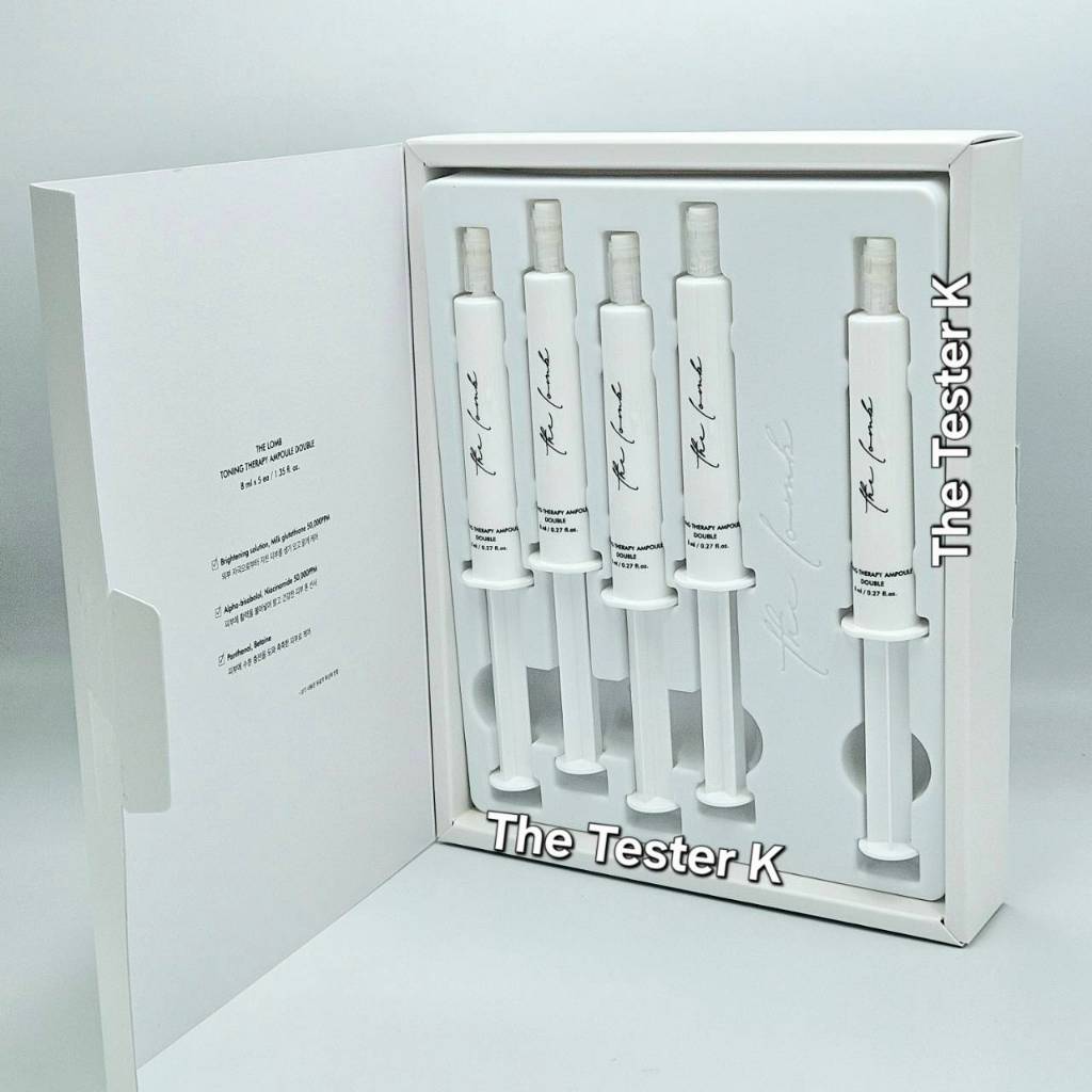 #พร้อมส่ง Exp24/9/26 ##The Lomb Toning Therapy Ampoule Double 8ml / 8ml 5 หลอด