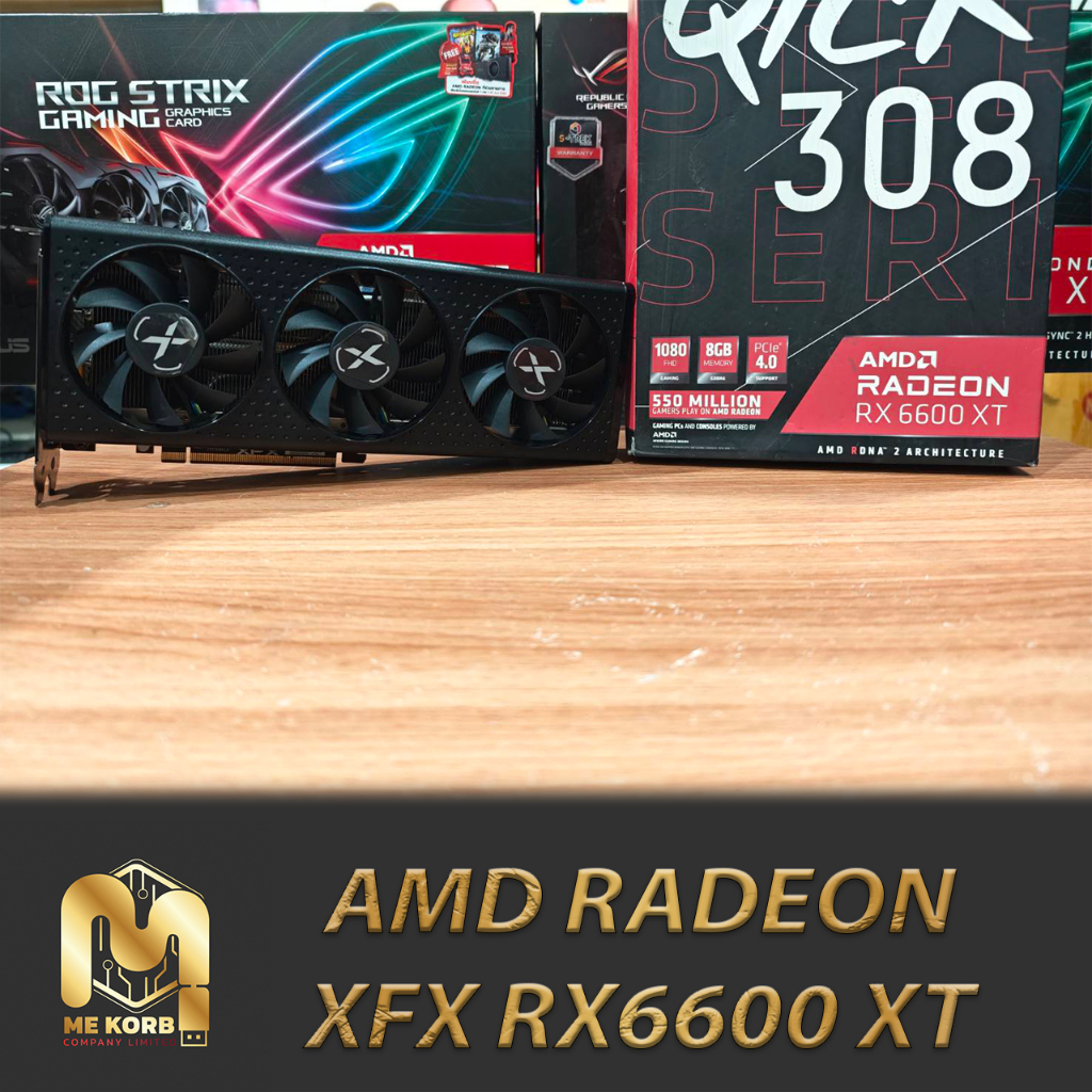 [พร้อมส่ง] XFX RX6600XT 8GB ครบกล่อง
