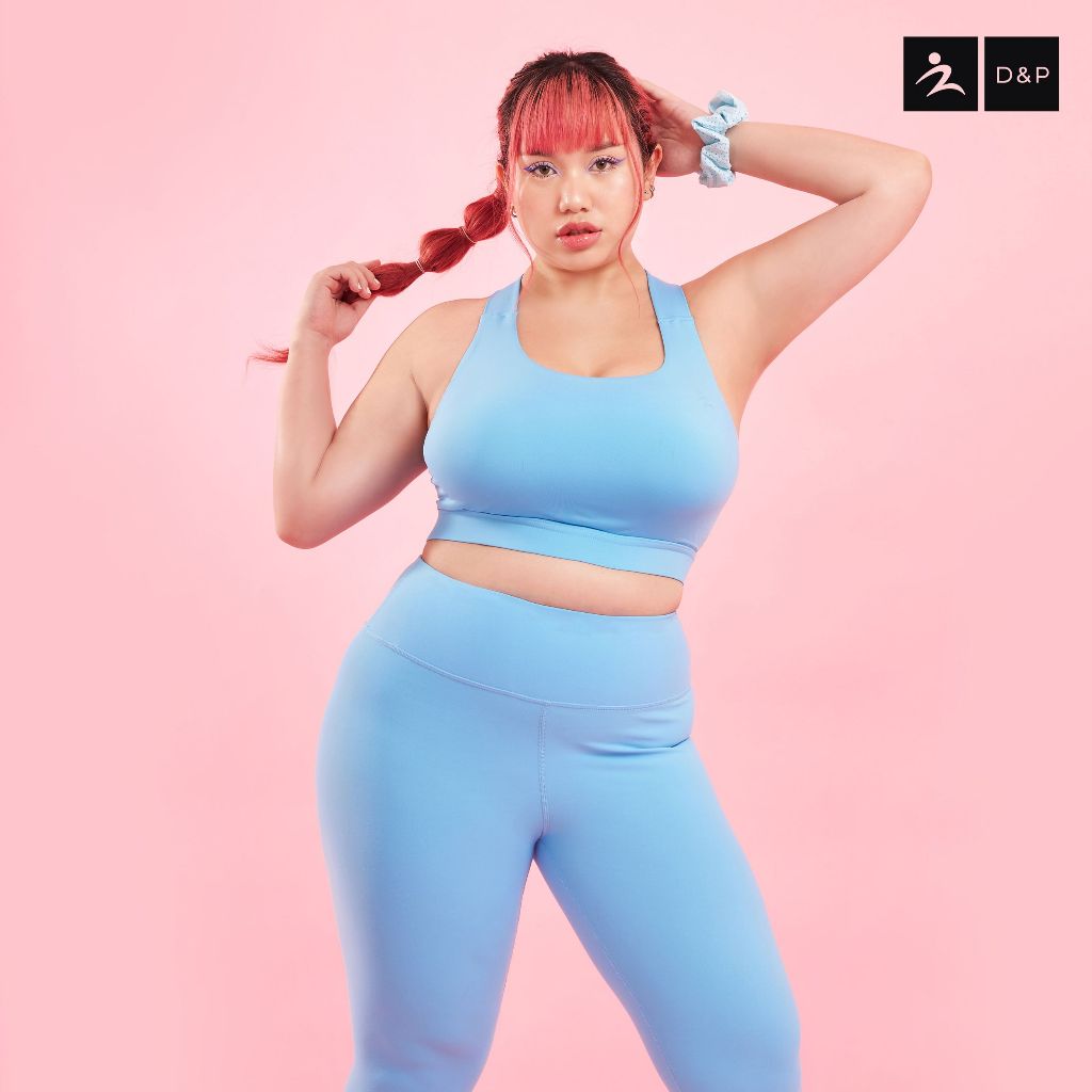 (Plus Size) D&P Sport Sports Bra | BALANCE 2rd Drop | D-8123 สปอร์ตบรา ไร้โครง กระชับ เก็บเนื้อส่วนเ