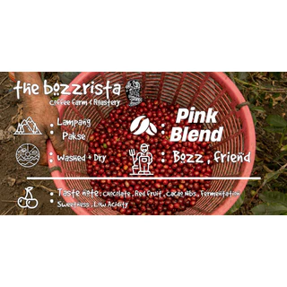 Thebozzrista Blend Coffee : Pink Blend Medium Roast (คั่วกลาง)