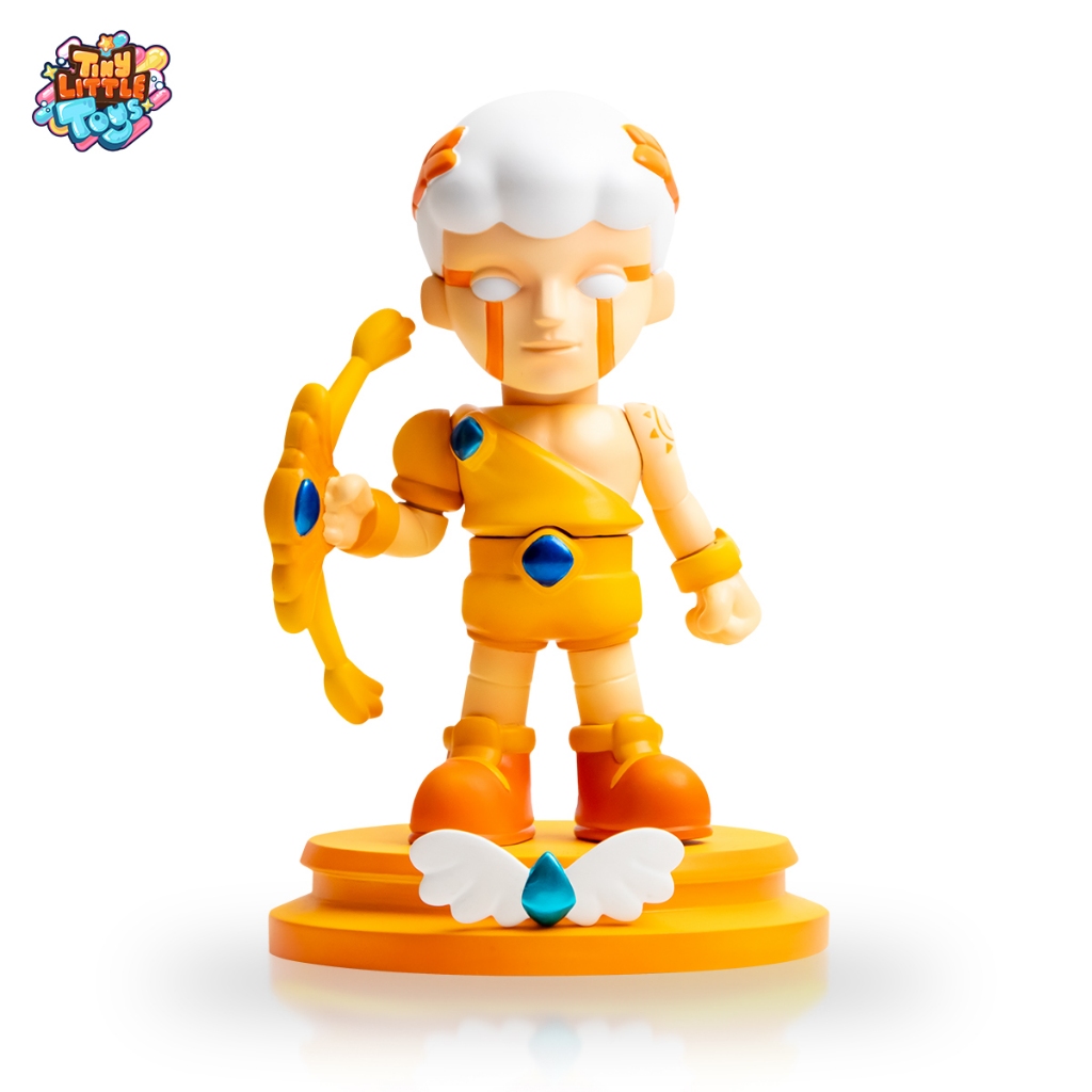 Tiny Little Toys DEVA Art Toy แอคชันฟิกเกอร์ ของสะสมแฮนด์เมด อพอลโล เทพแห่งแสงและดนตรี สแกนรับ NFT