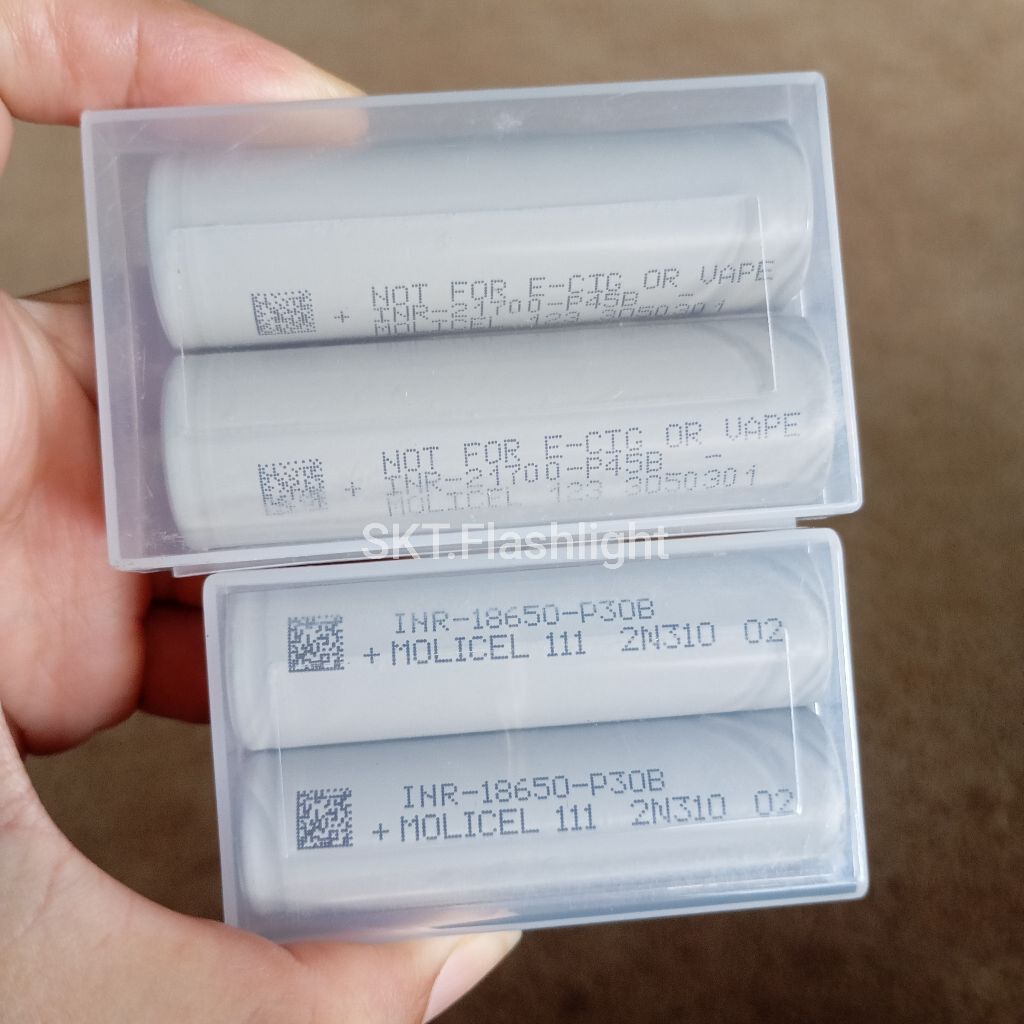 Molicel 18650/21700 จ่ายกระแสแรง40-45A