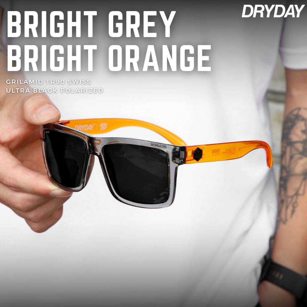 DRYDAY - BRIGHT GREY - BRIGHT ORANGE
