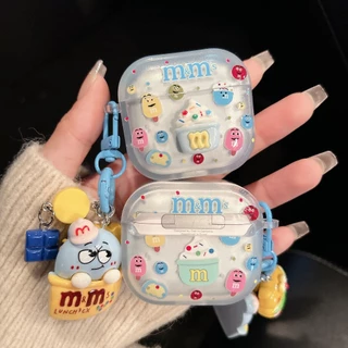ส่งจากไทย เคส Airpods 4 เคสพร้อมสายคล้อง สำหรับรุ่น Airpods 1/2 pro pro2 gen gen2 gen3 Airpods3 Airpods4 เคสหูฟัง J201