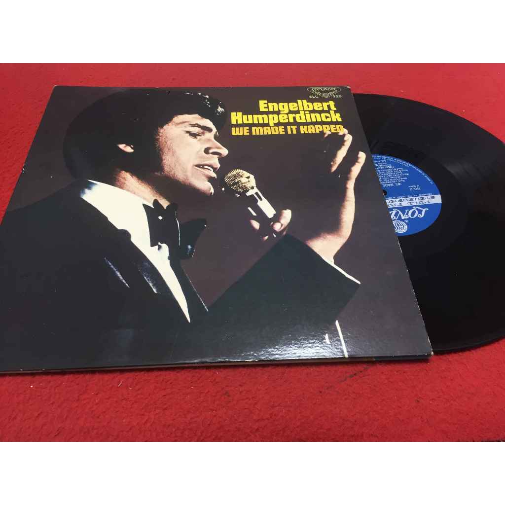 We Made It Happen - Engelbert Humperdinck ขนาด 12 นิ้ว LP  A188