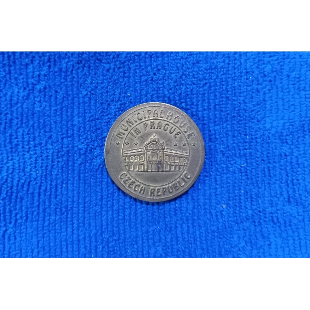 ( K-191)  เหรียญ ที่ระลึก Municipal House Prague Czech Republic  Souvenir Coin