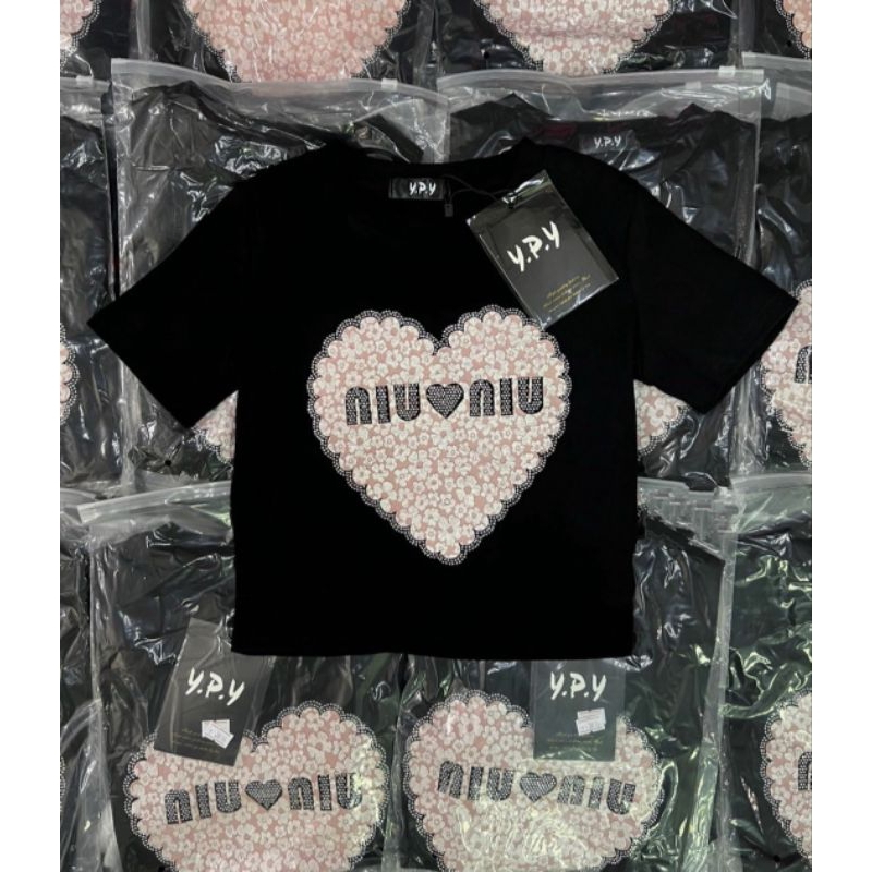 GN พร้อมส่ง เสื้อครอปรุ่นเป๊ะติดอะไหล่เพชรแน่นๆสวยอลังใส่แมทได้หลายลุคผ้าเนื้อดีใส่หน้าร้อนสบายผ้ายูนิโคล งานป้ายy.p.y ราคา ถูกที่สุด ดีลบีเคเค แกลเลอรีภาพที่ 5