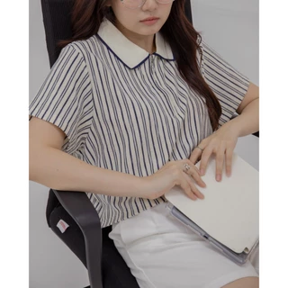 avo เสื้อโปโล hershey polo crop