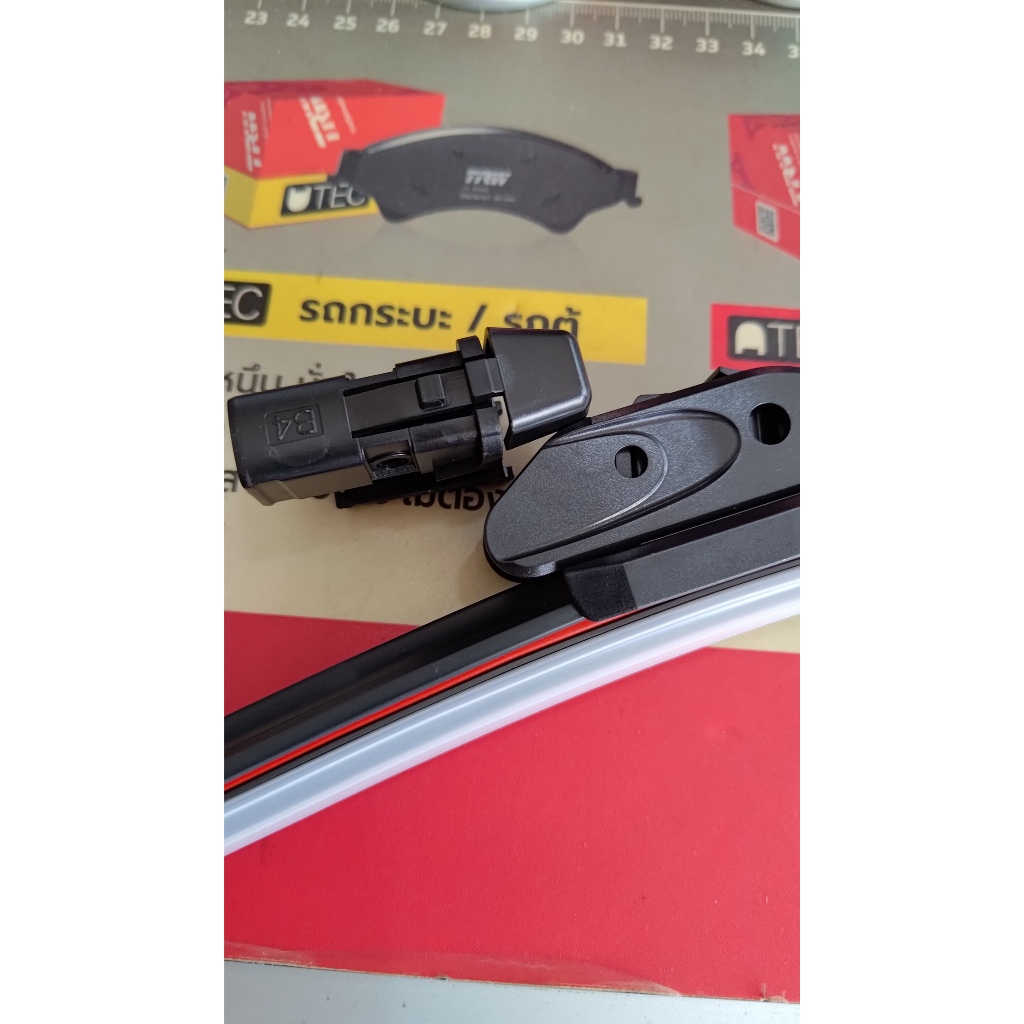 ใบปัดน้ำฝน หน้ารถยนต์ ก้านยาง2ชั้น  12-26 นิ้ว WURTH Germany ใบปัดน้ำฝน รุ่น ยางคู่ Double Blade